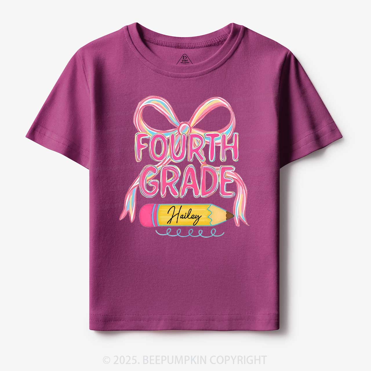 Personalized School Days Toddler&Kid's Tees Beepumpkin