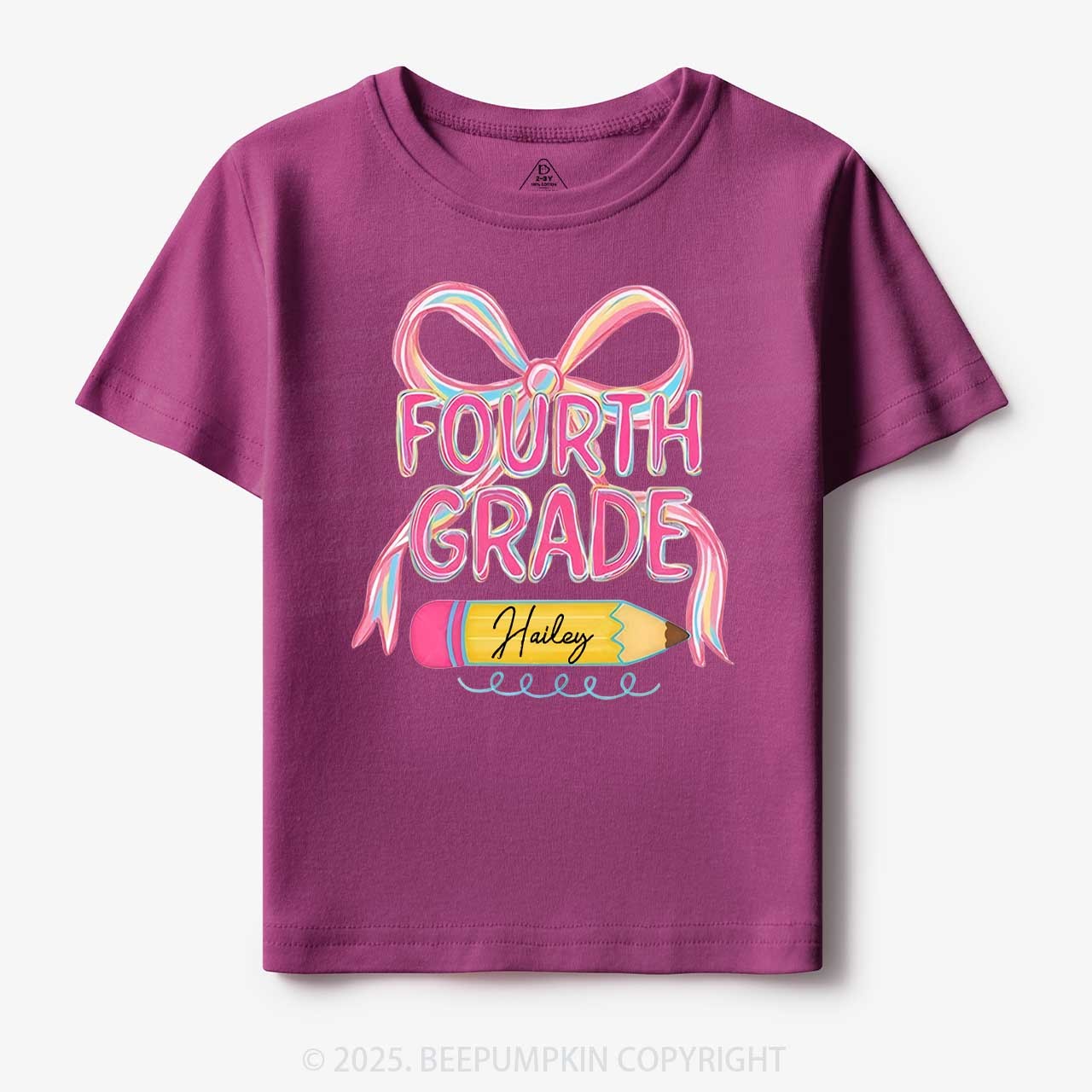 Personalized School Days Toddler&Kid's Tees Beepumpkin