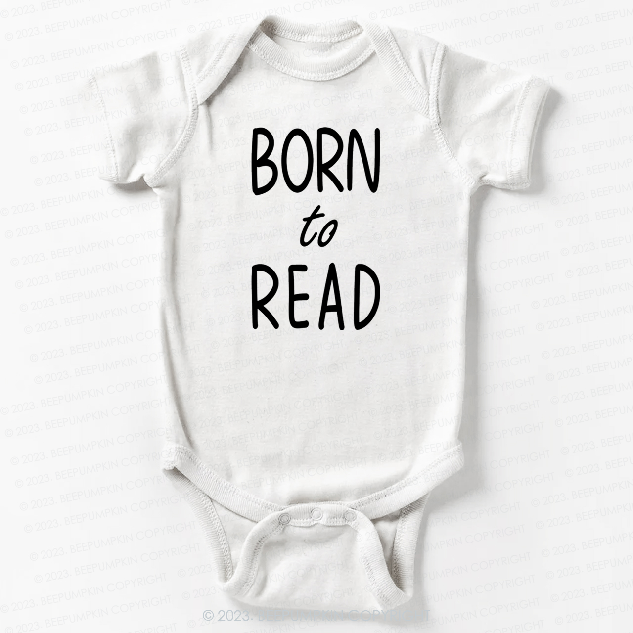 Born To Read Bookish Bodysuit For Baby