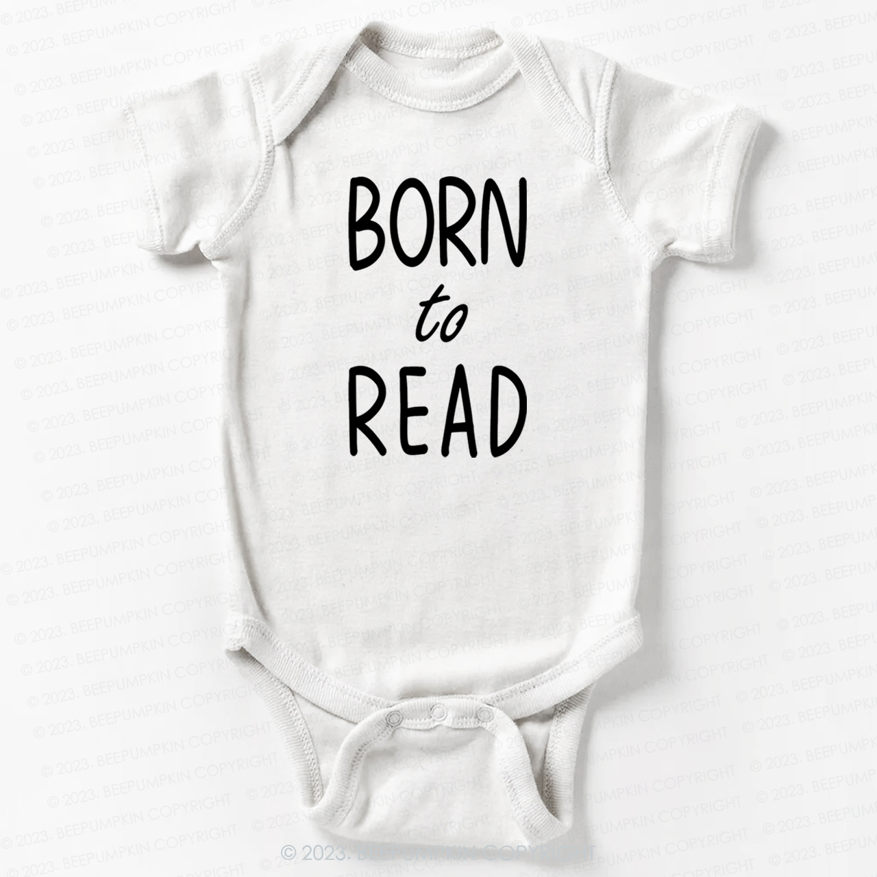 Born To Read Bookish Bodysuit For Baby