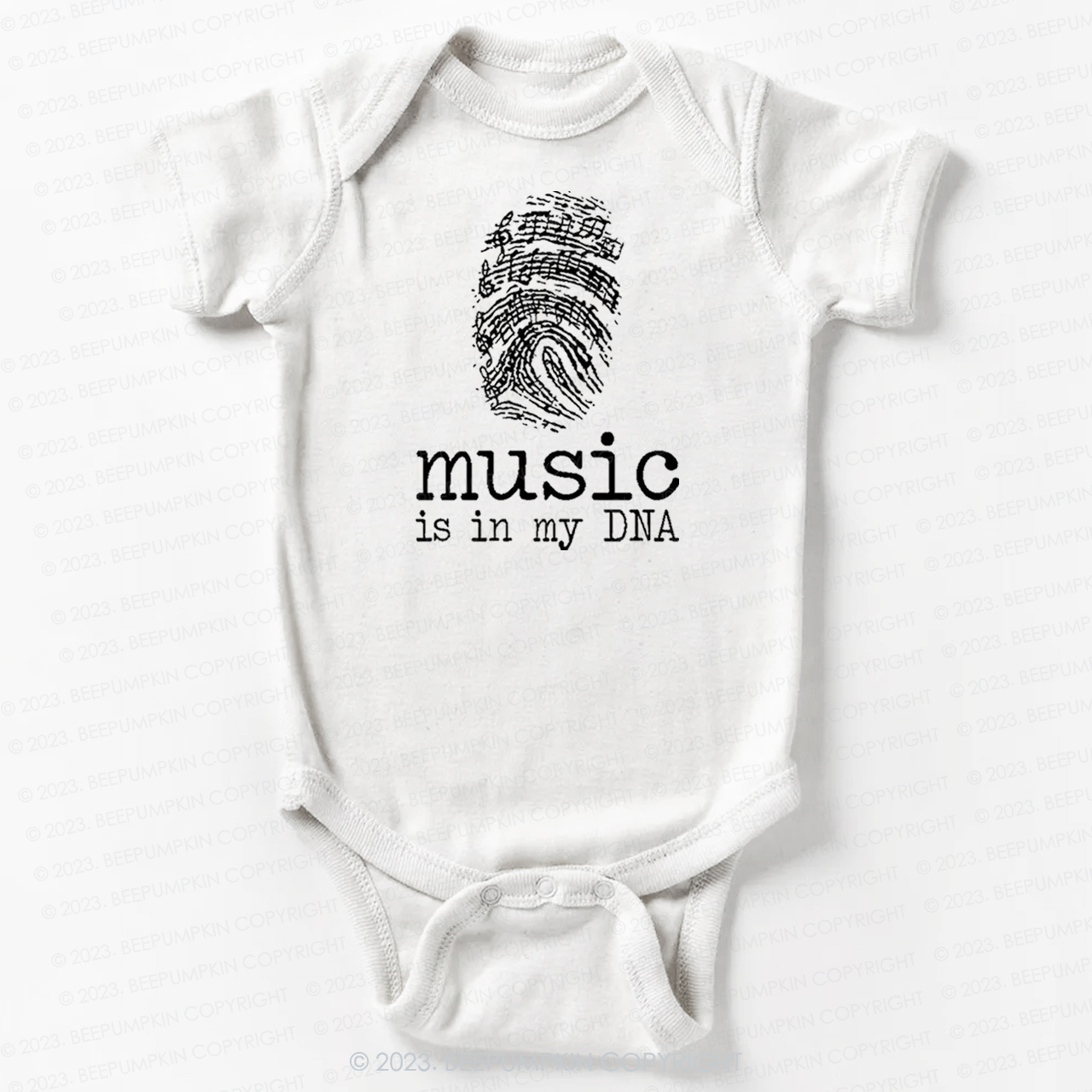 Music In My DNA Musician Bodysuit For Baby