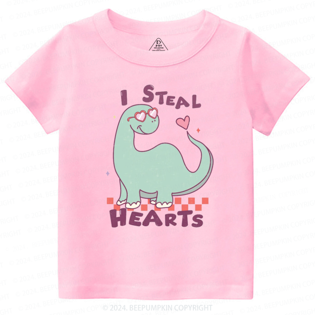 Love I Steal Hearts Toddler&Kids Tees Beepumpkin