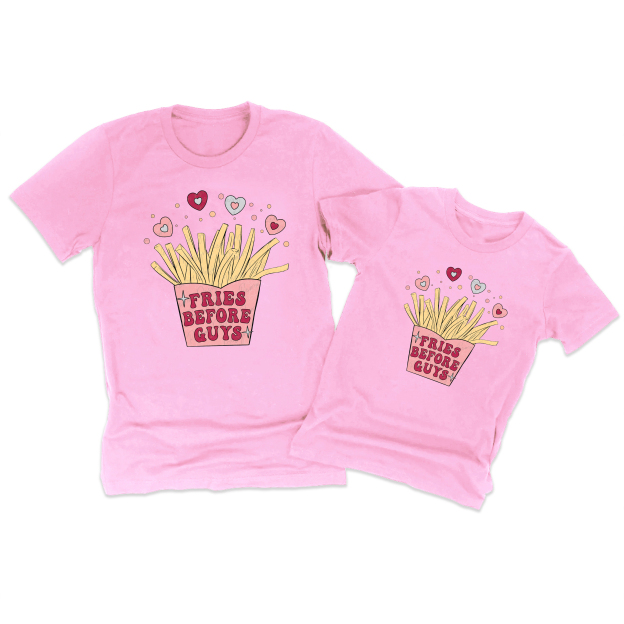 Fries Before Guys Family Matching Shirts