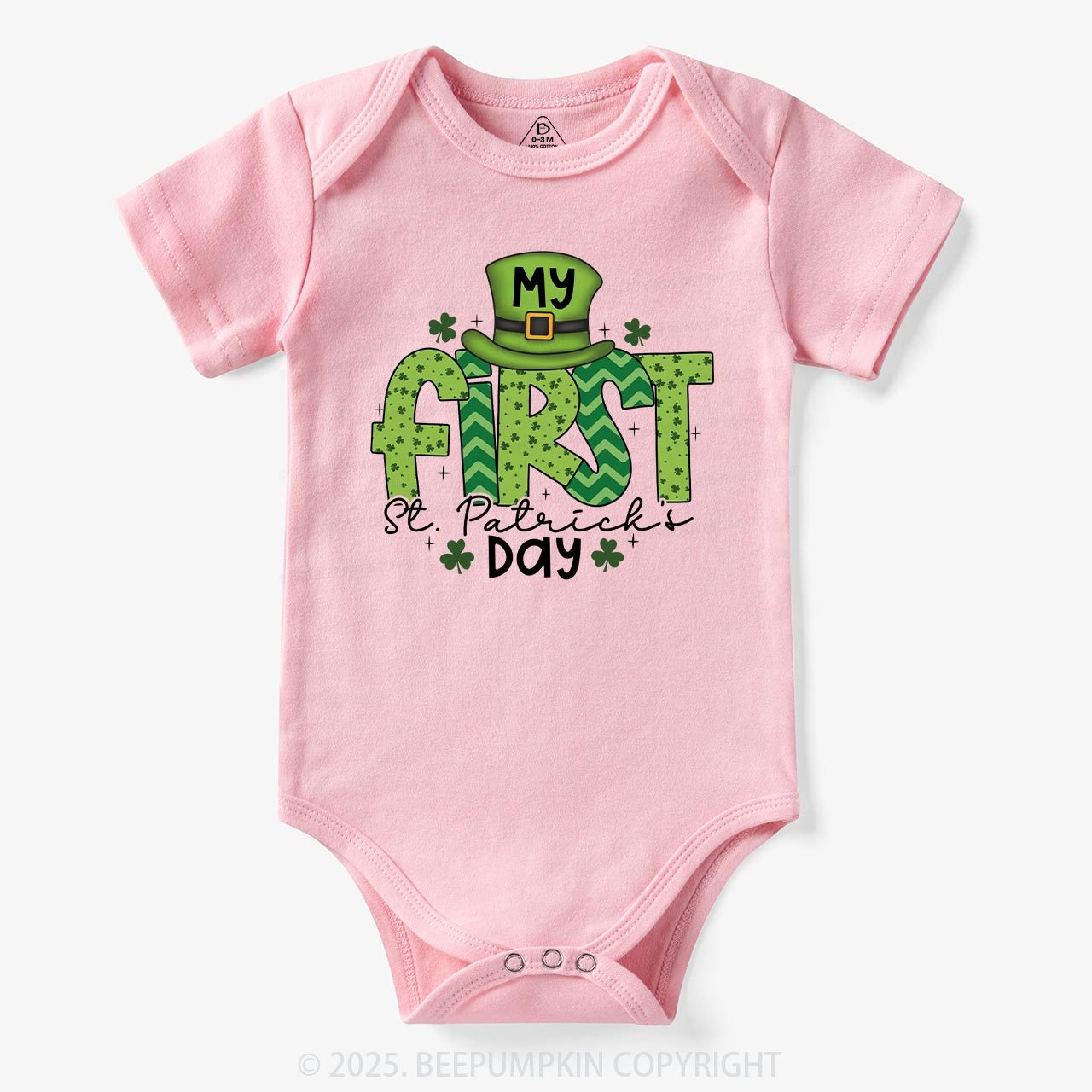 Baby’s First Luck St. Patrick's Day Bodysuit Beepumpkin