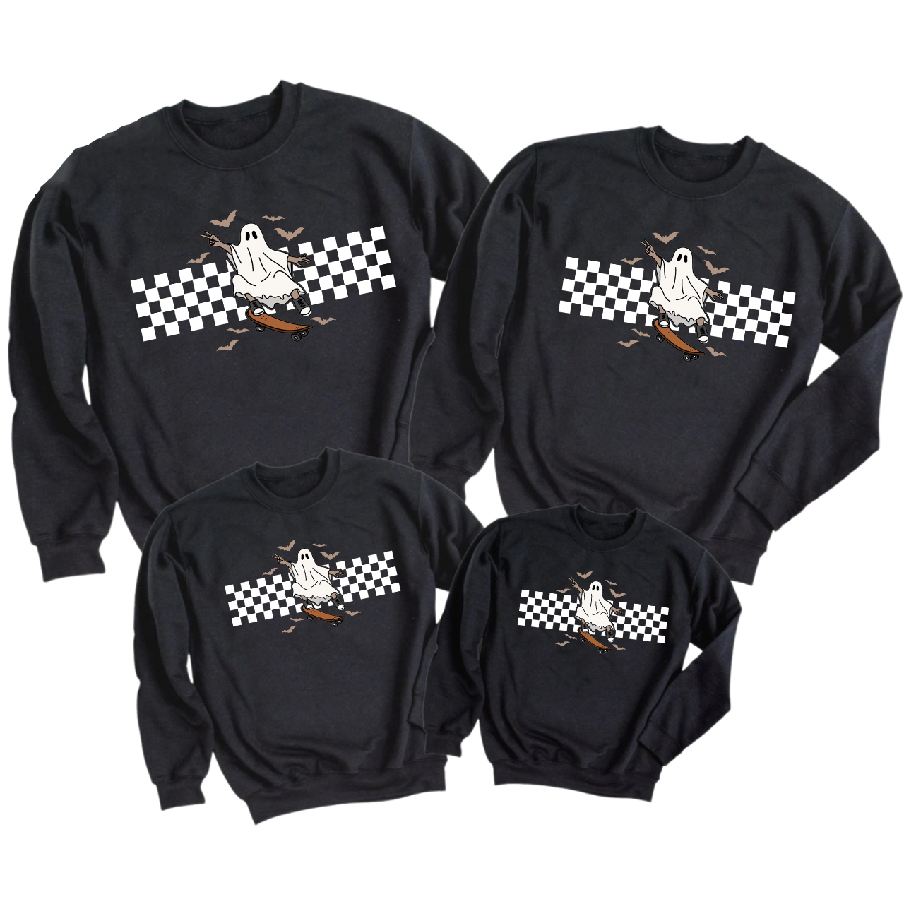 Cute Ghost Halloween Party Sweatshirts