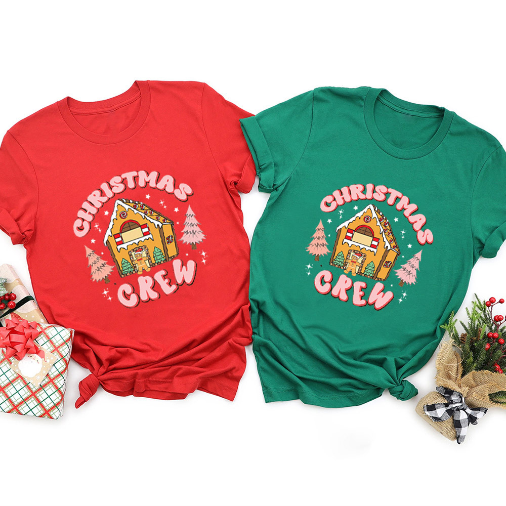 Christmas Gingerbread Crew Family Matching Shirt