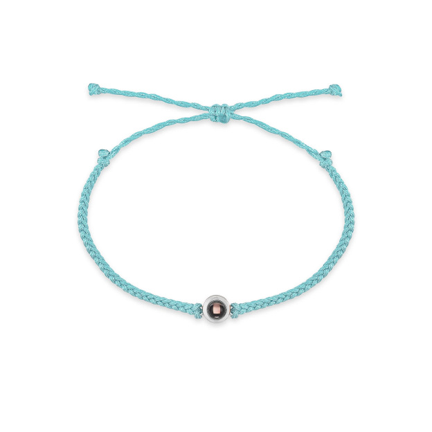 Personalized Photo Projection Charm Bracelet