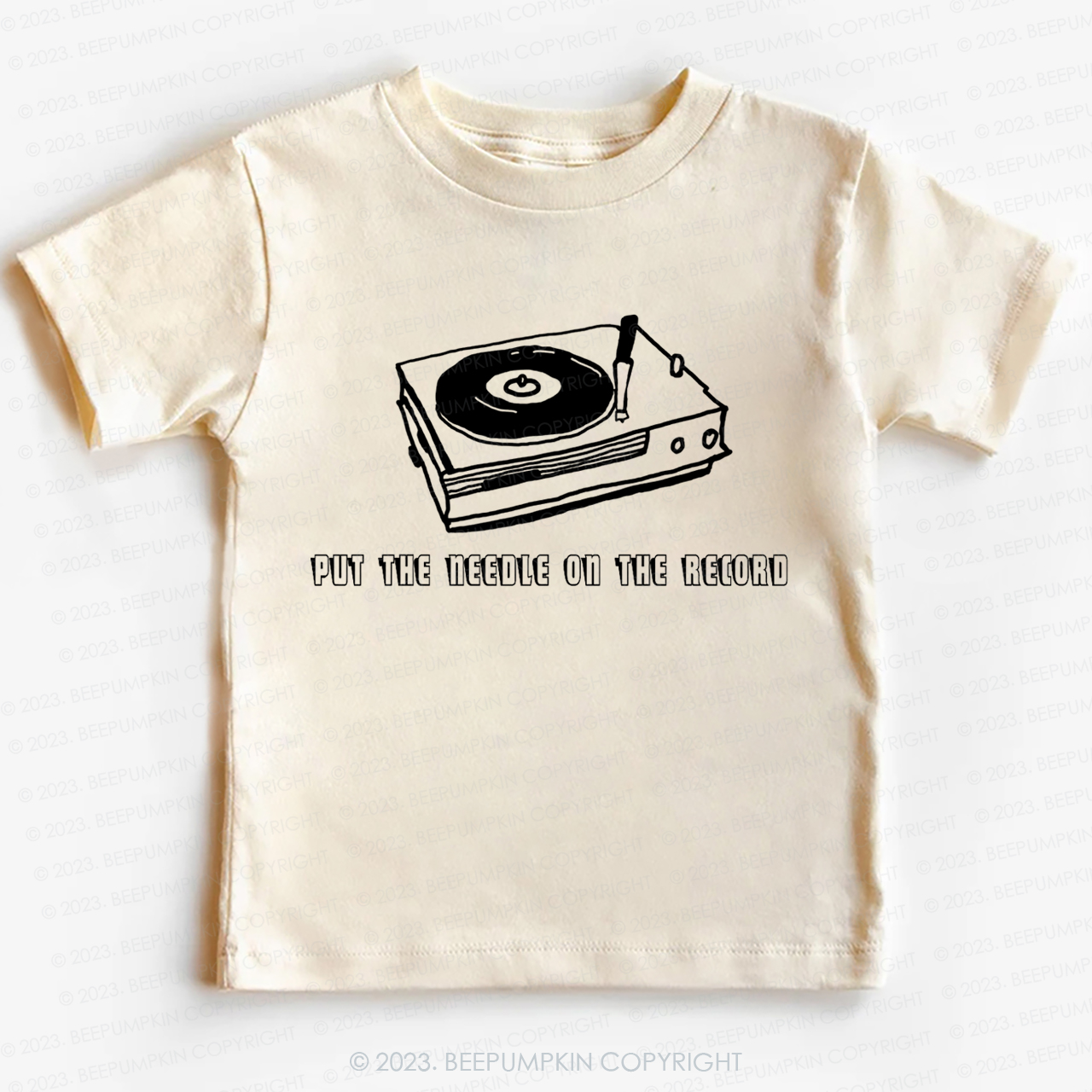 Put The Needle On The Record Kids Shirt