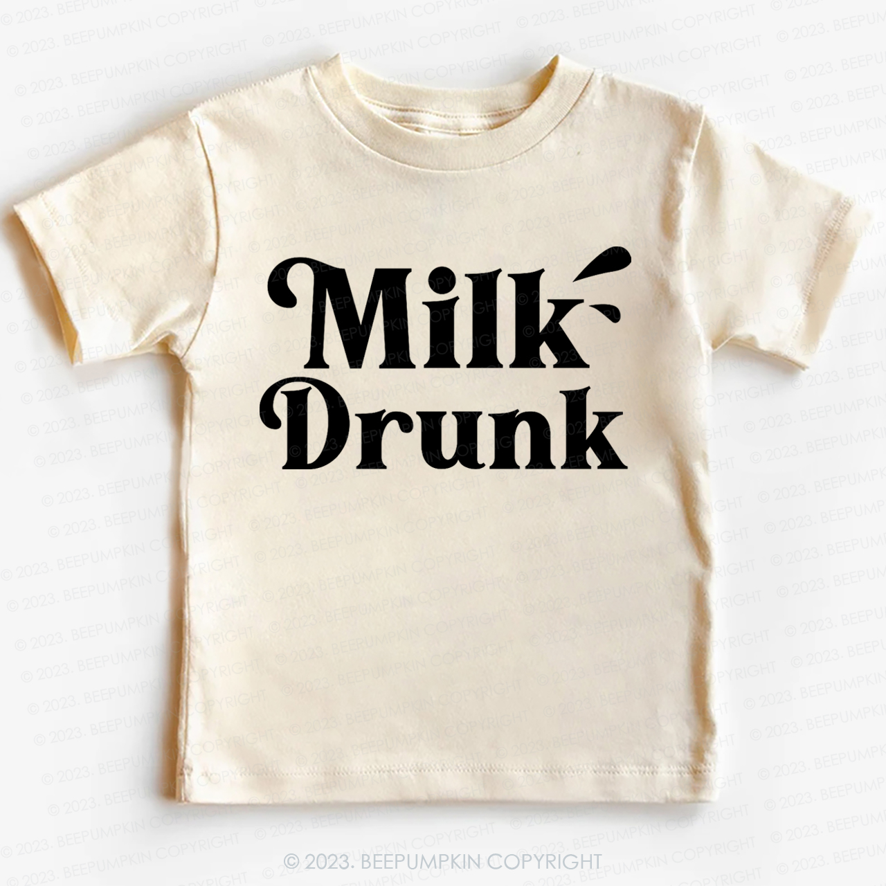 Funny Milk Drunk Kids Shirt