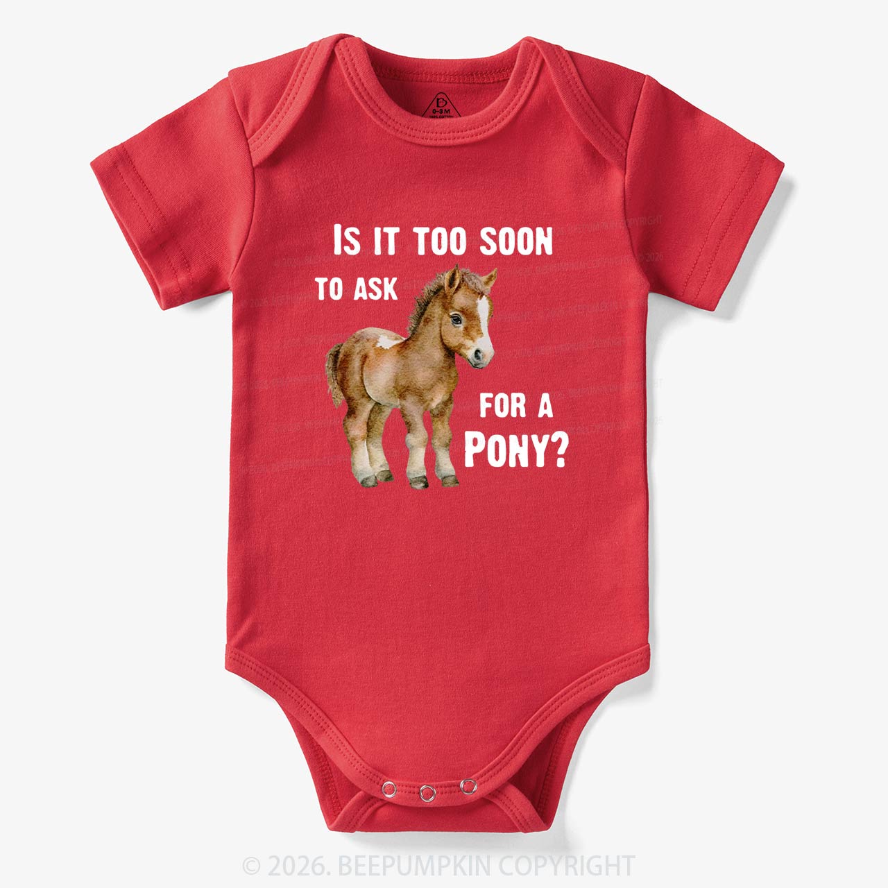 Is It Too Soon to Ask for a Pony Bodysuit