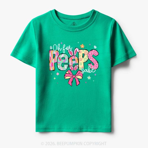 Oh For Peeps Sake Easter Toddler&Kid's Tees