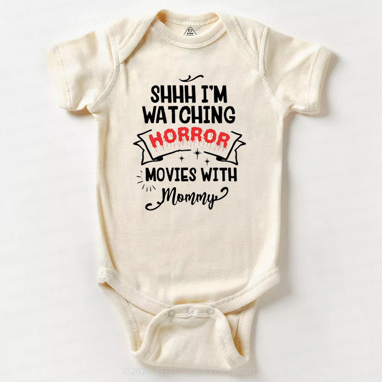 Personalized Watch Horror Movies With XXX Baby Bodysuit 7