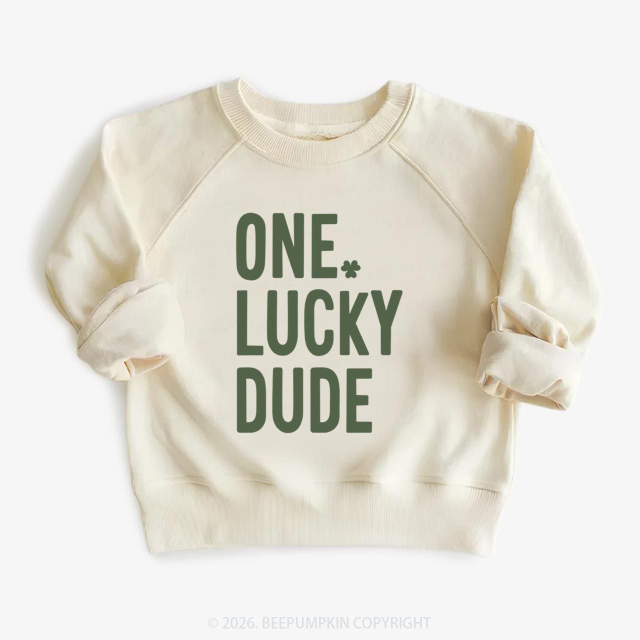 One Lucky Dude St. Patrick's Day Kid's Sweatshirt