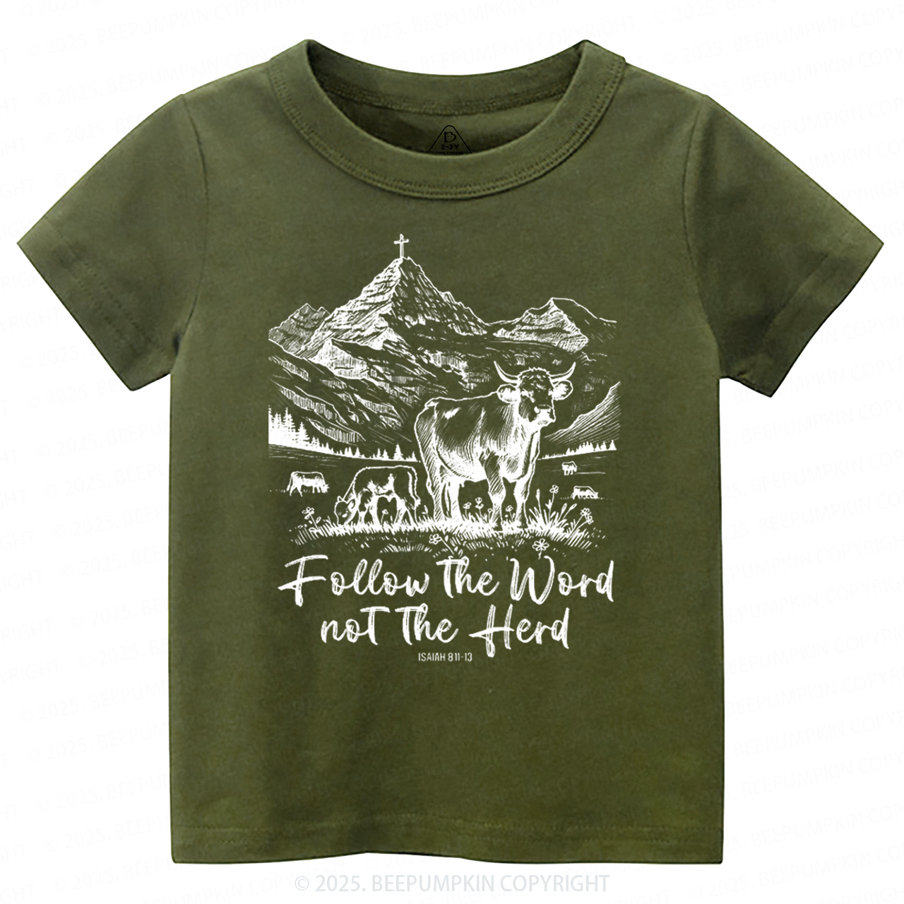 Follow The Word Not The Herd Toddler&Kid's Tees Beepumpkin