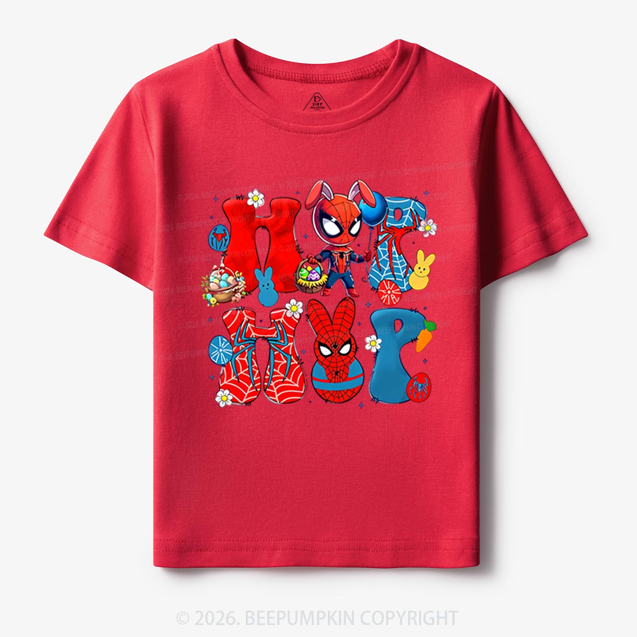 Cartoon Easter Bunny Toddler&Kid's Tees Beepumpkin