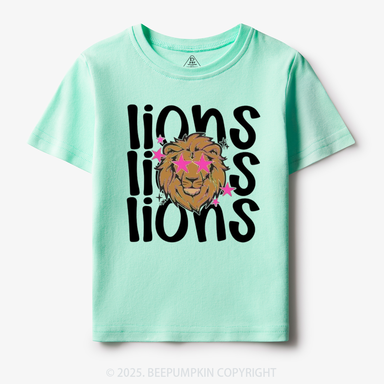 School Mascot Lions Toddler&Kid's Tees Beepumpkin
