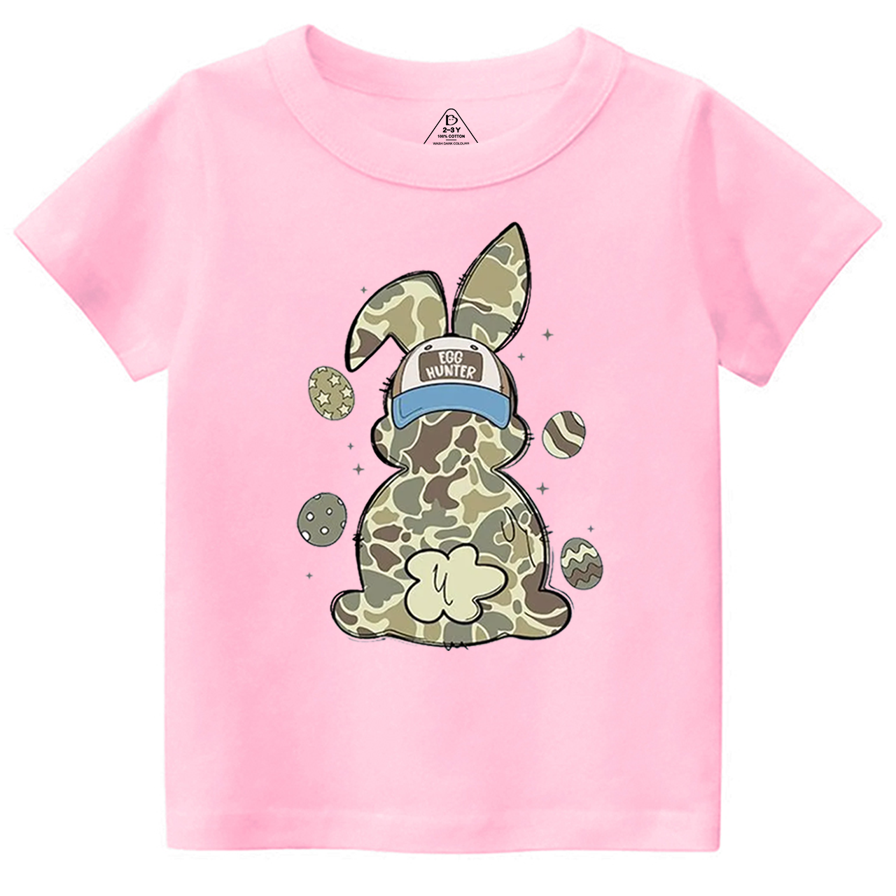 Egg Hunter Bunny Toddler&Kid's Tees Beepumpkin