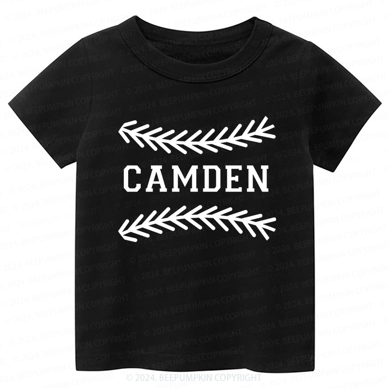Personalized Baseball Toddler&Kids Tees 