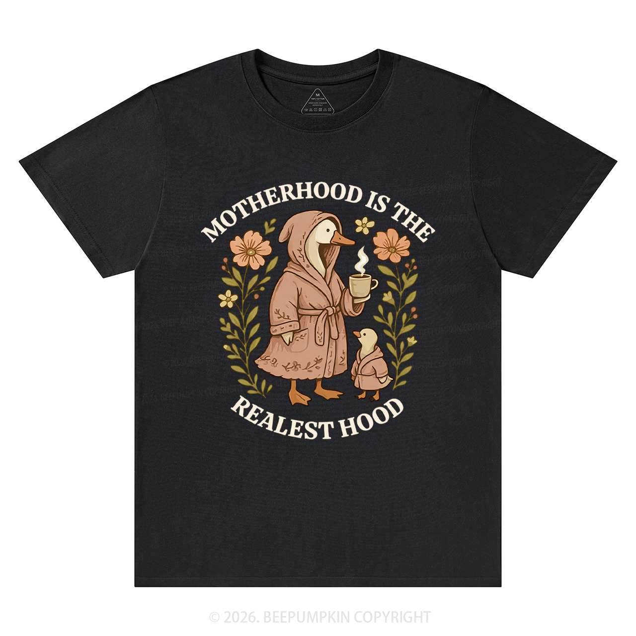 Motherhood Is The Realest Hood Silly Goose Shirts