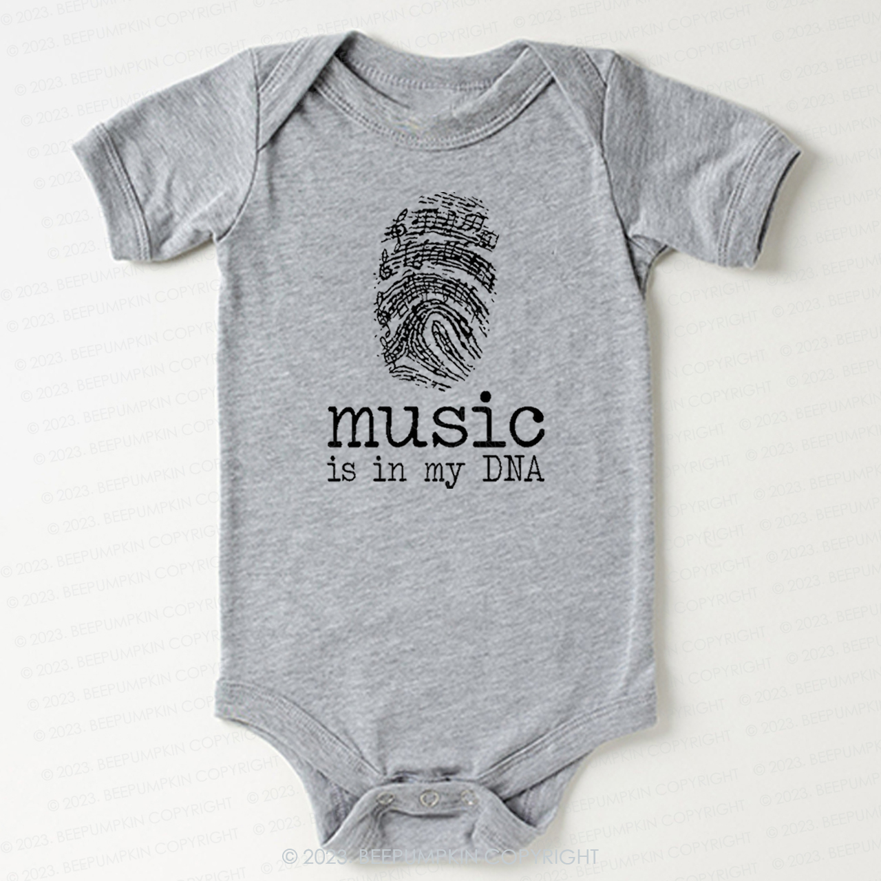 Music In My DNA Musician Bodysuit For Baby