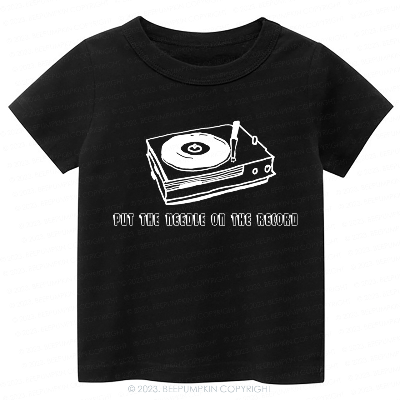 Put The Needle On The Record Kids Shirt