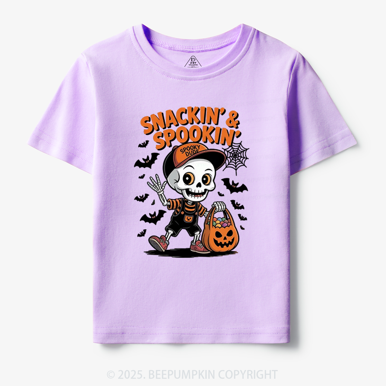 Snackin' & Spookin' Toddler&Kid's Tees Beepumpkin