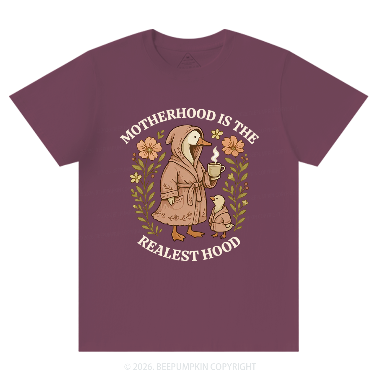 Motherhood Is The Realest Hood Silly Goose Shirts