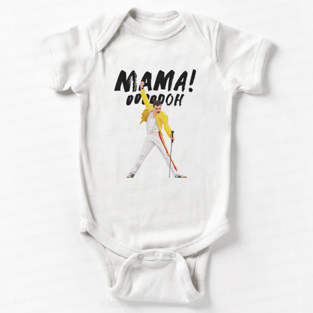 Music Picture Kids Rock Bodysuit For Baby 8