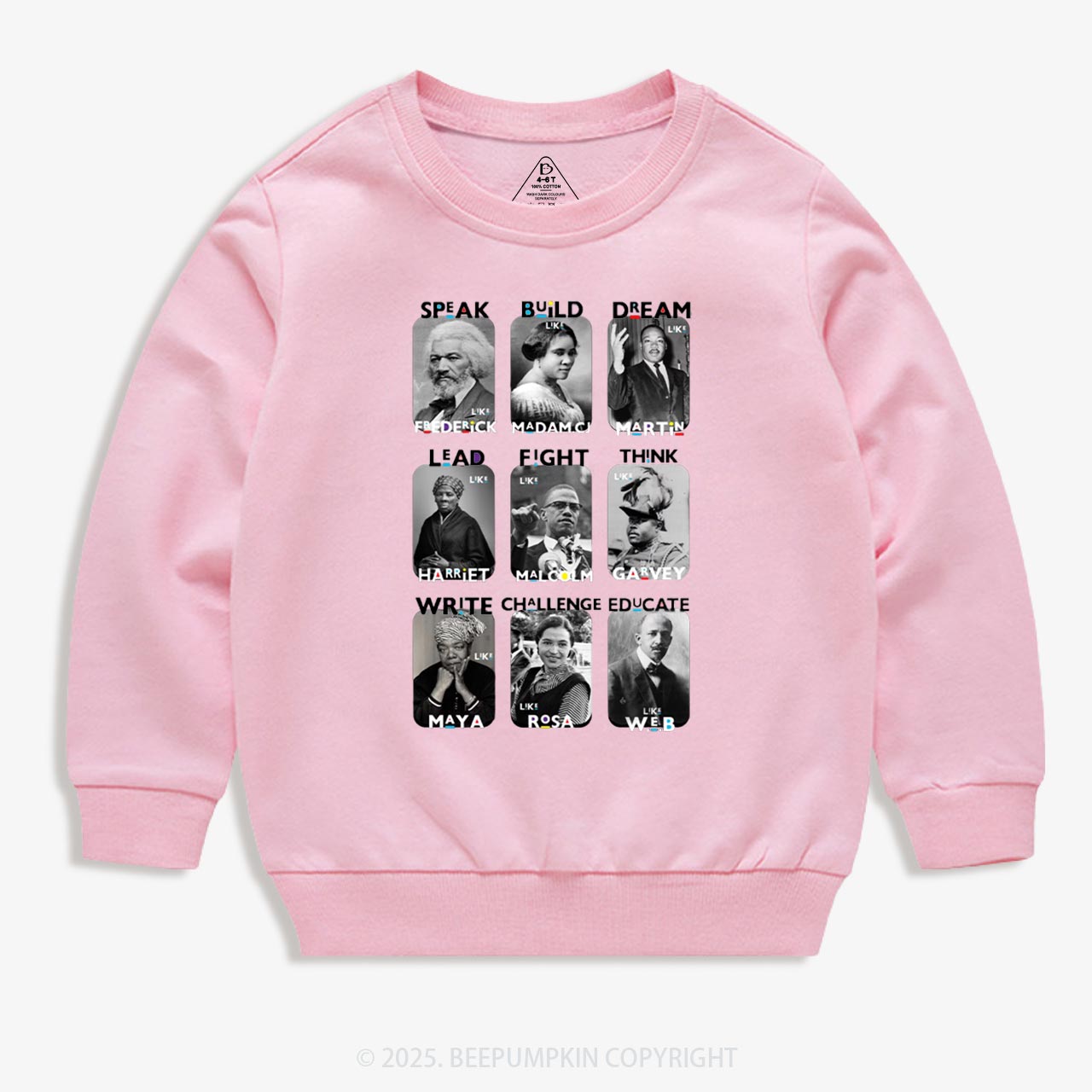 Inspired By Black History Kid's Sweatshirt