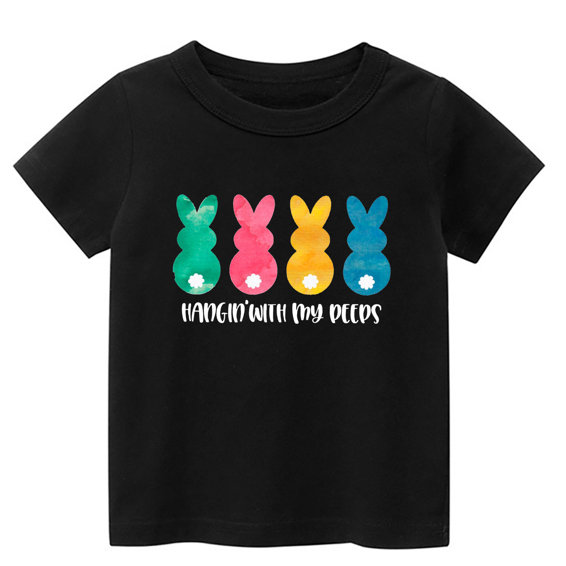 Hangin' With My Peeps Easter Kids Shirt