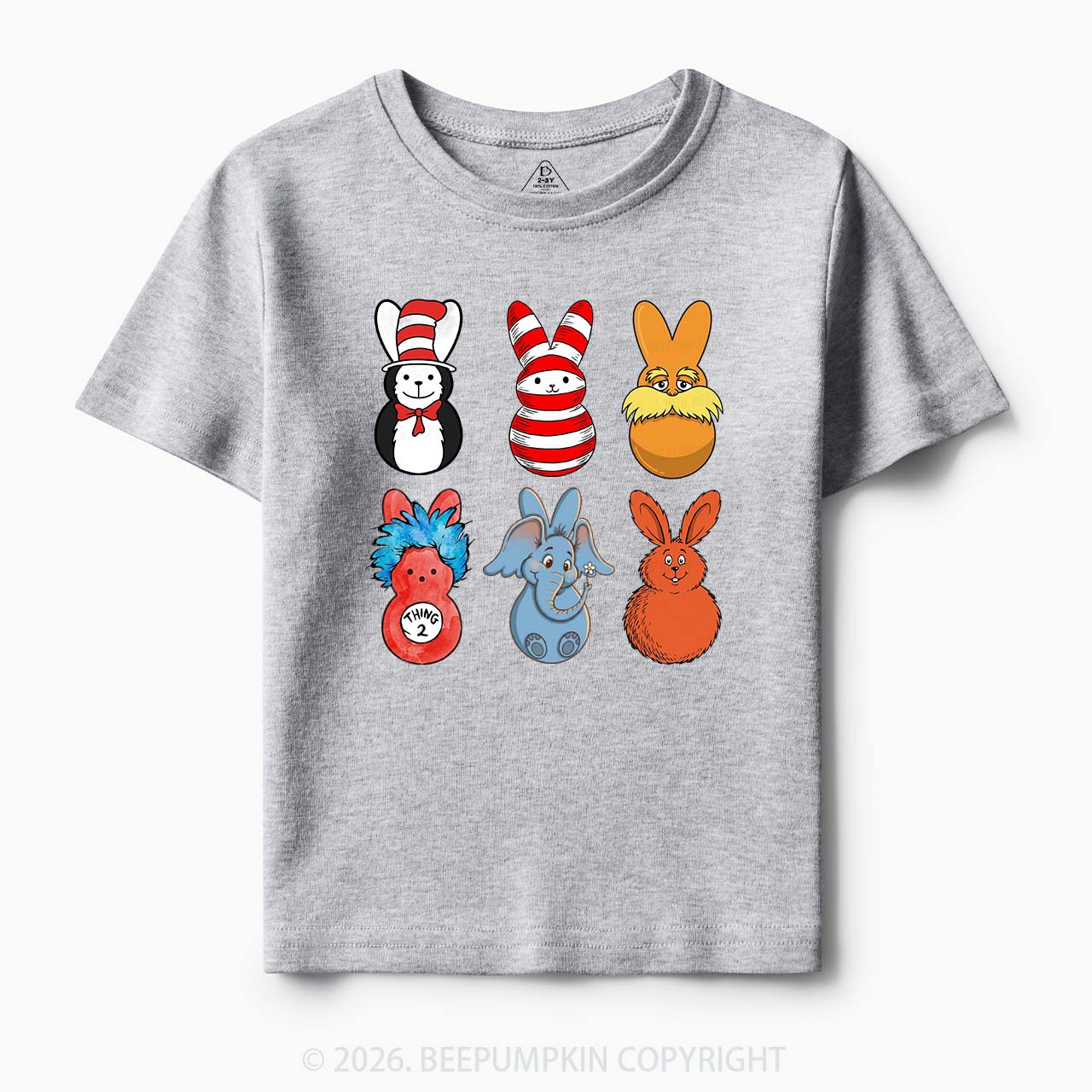 Storybook Bunny Tumbler Toddler&Kids Shirts