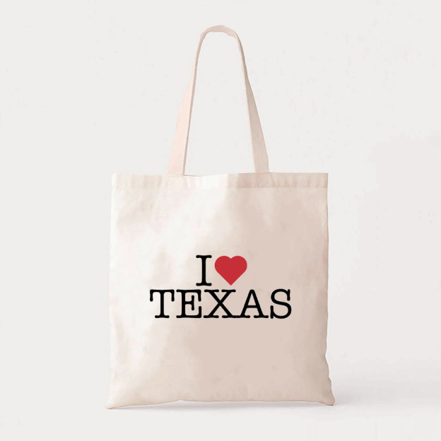 I Love Texas Tote Bag