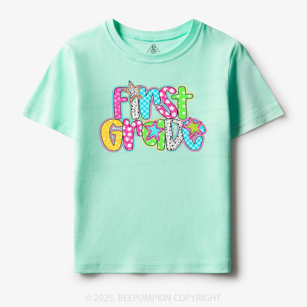 Personalized Grade Glow Up Toddler&Kid's Tees Beepumpkin