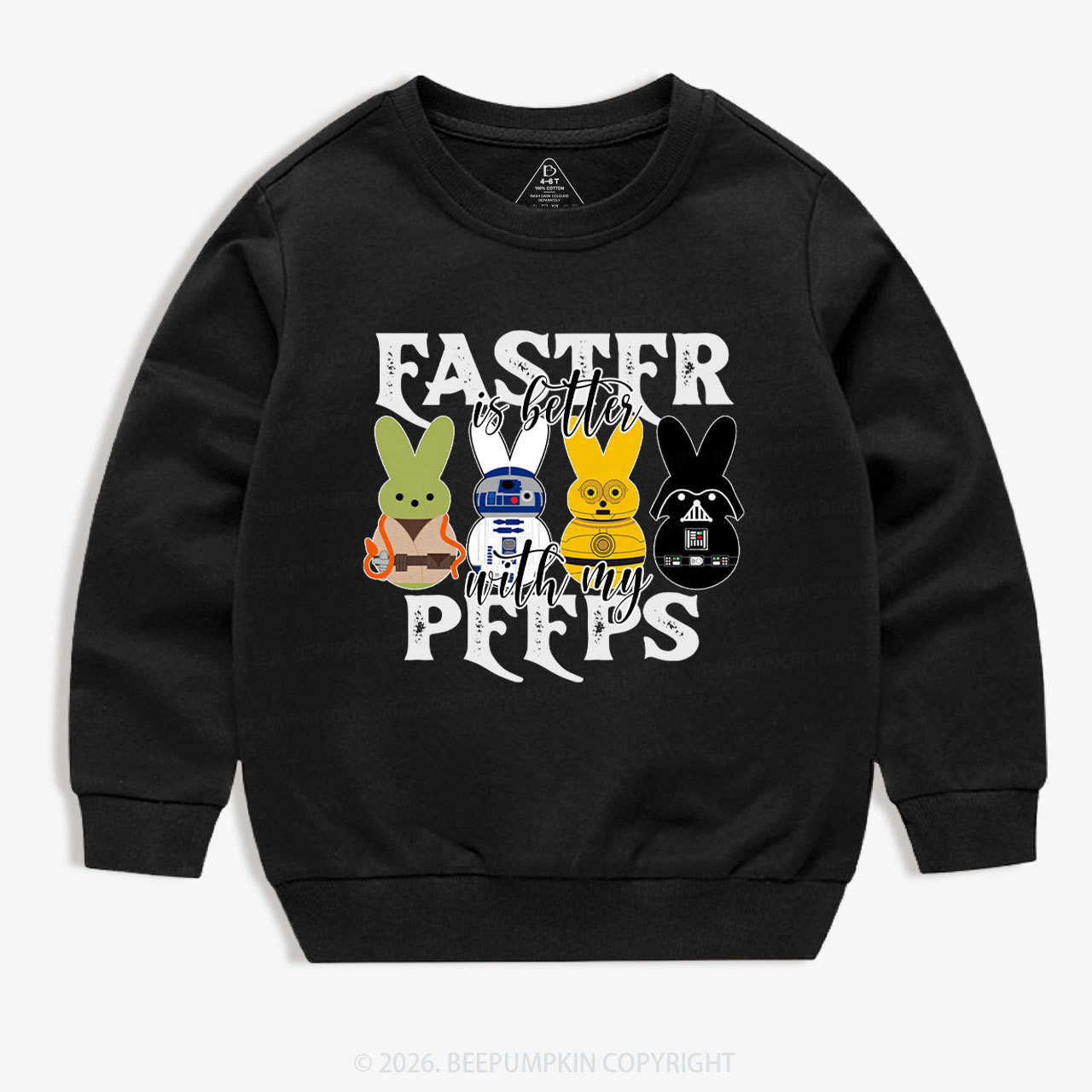 Easter Is Better With My Peeps Kid's Sweatshirt