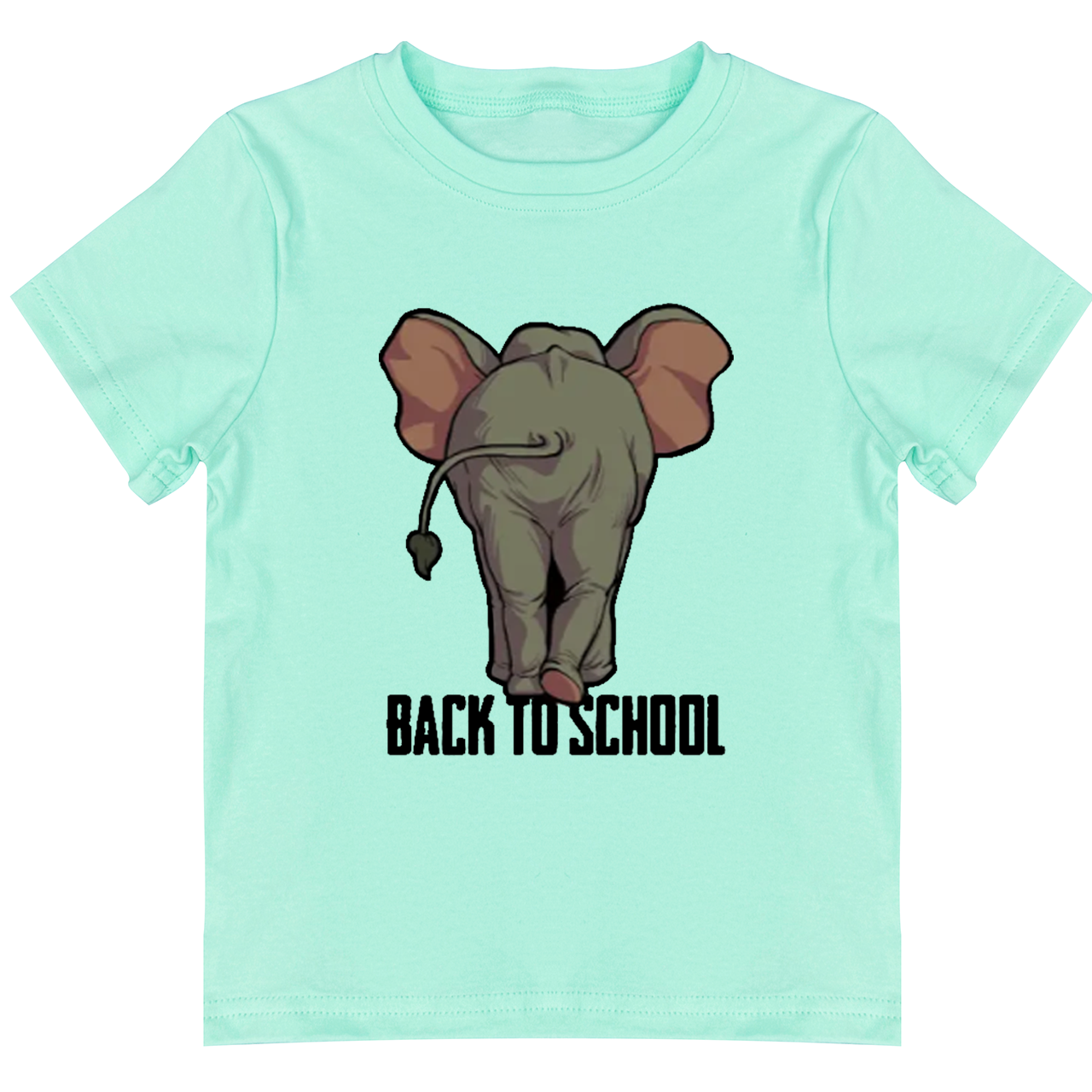 Elephant Back To School Toddler&Kids Tees 