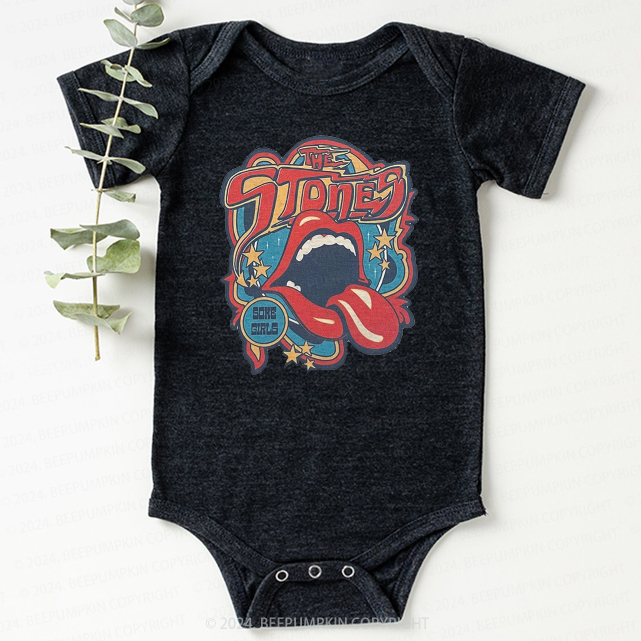 Rock n Roll Famous Band Bodysuit For Baby 8