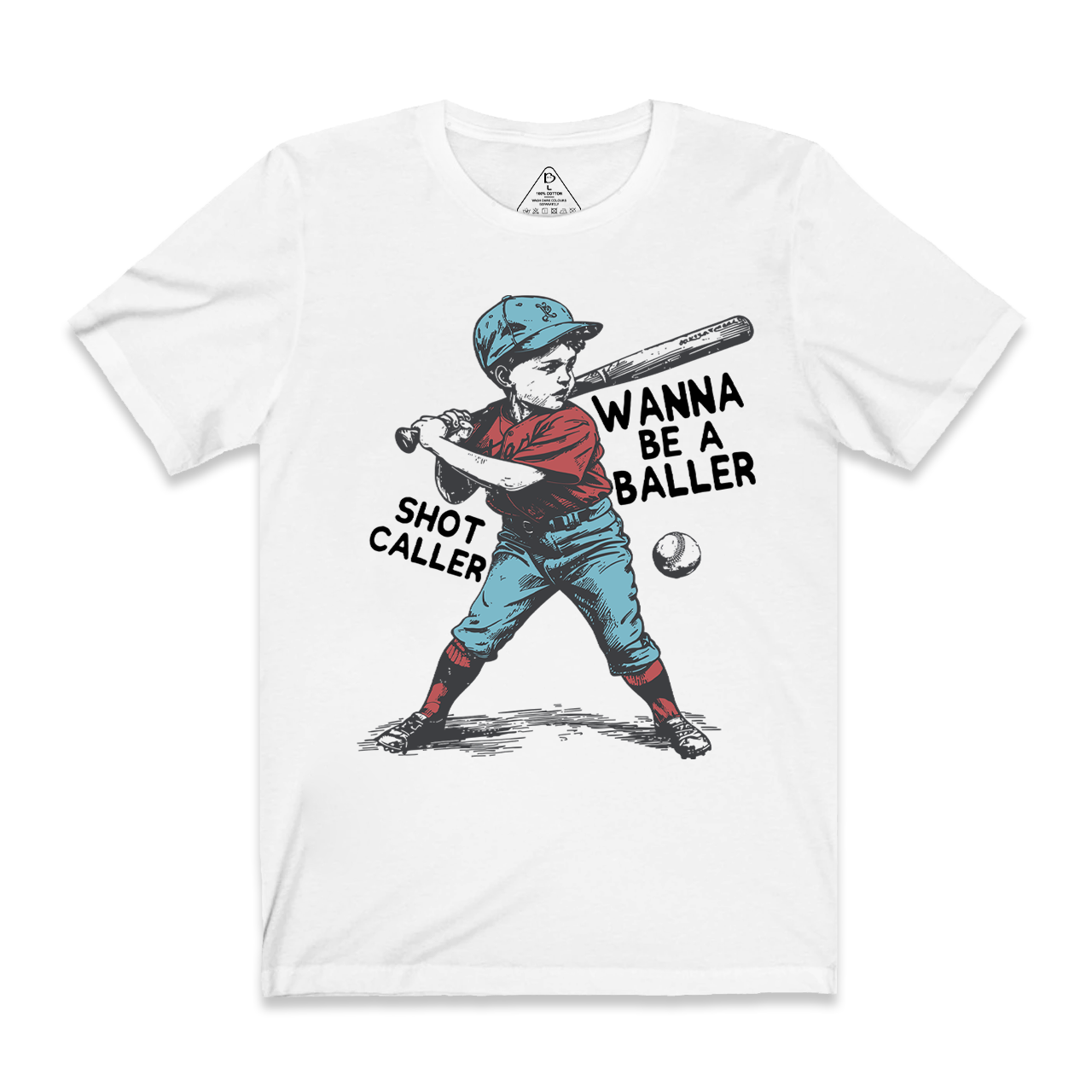 Wanna Be A Baller Shot Caller Mama T-Shirts