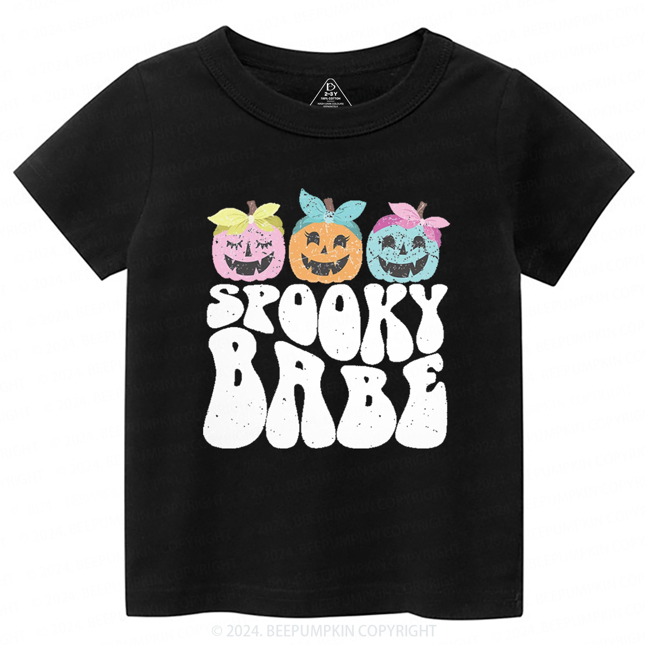 Spooky Babe Halloween Toddler&Kids Tees 