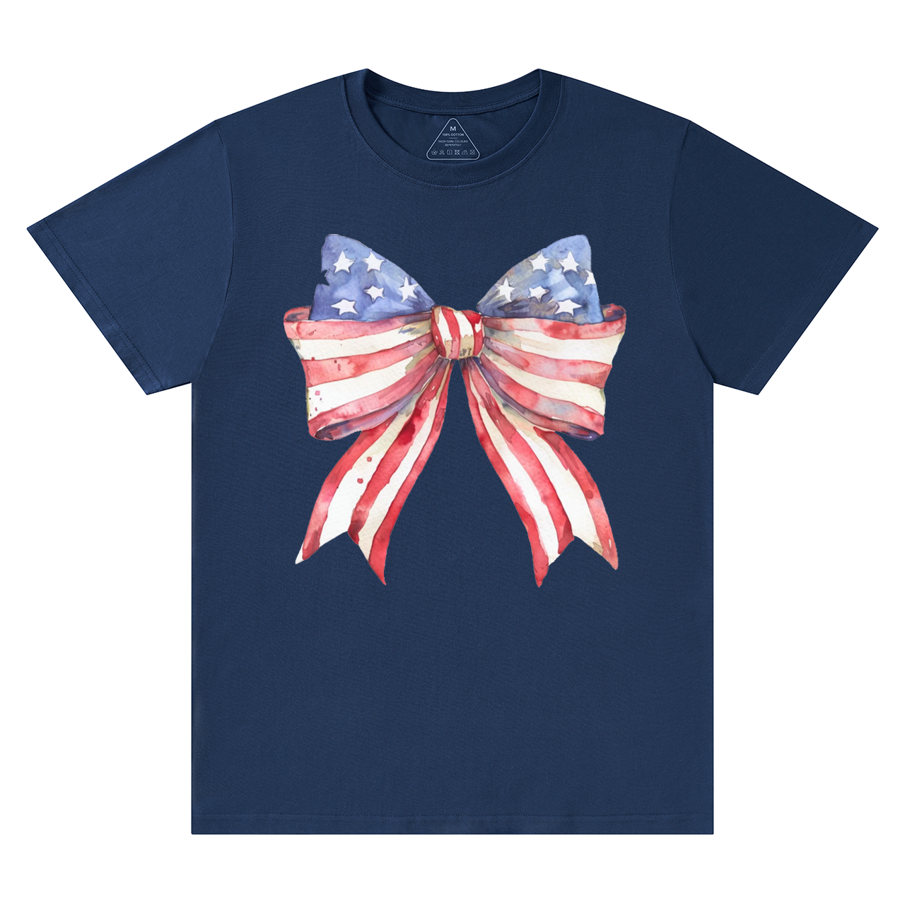 Coquette American Flag Mama T-Shirts