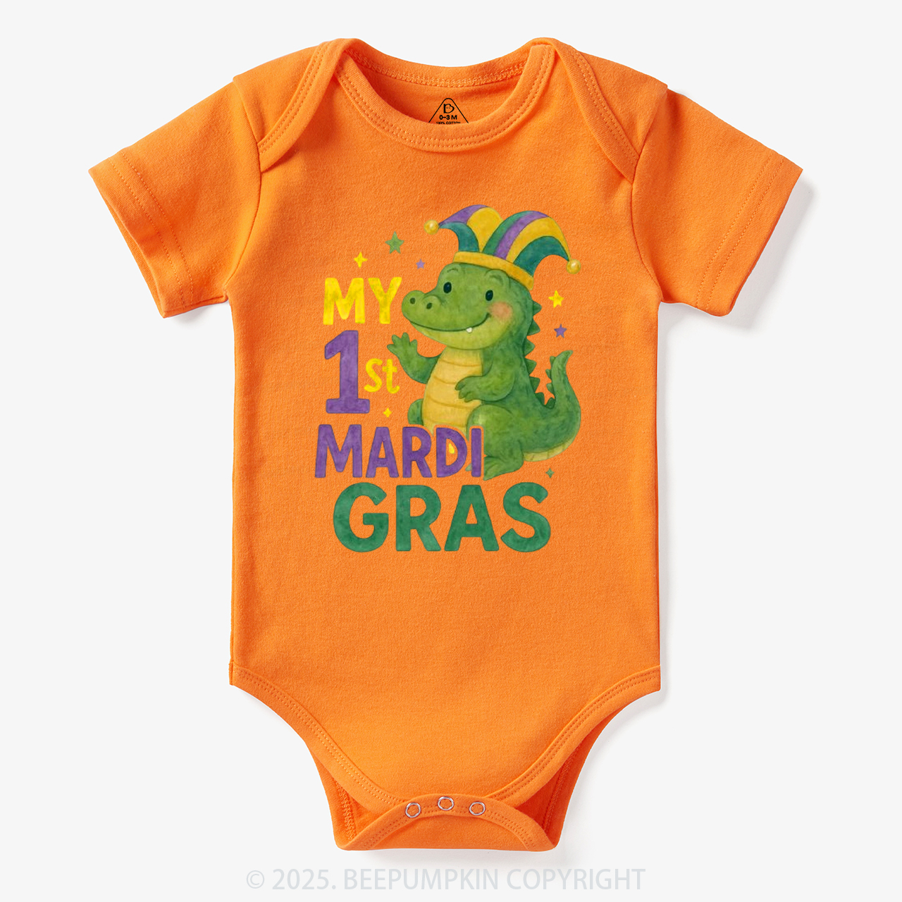 My First Mardi Gras Bodysuit Beepumpkin