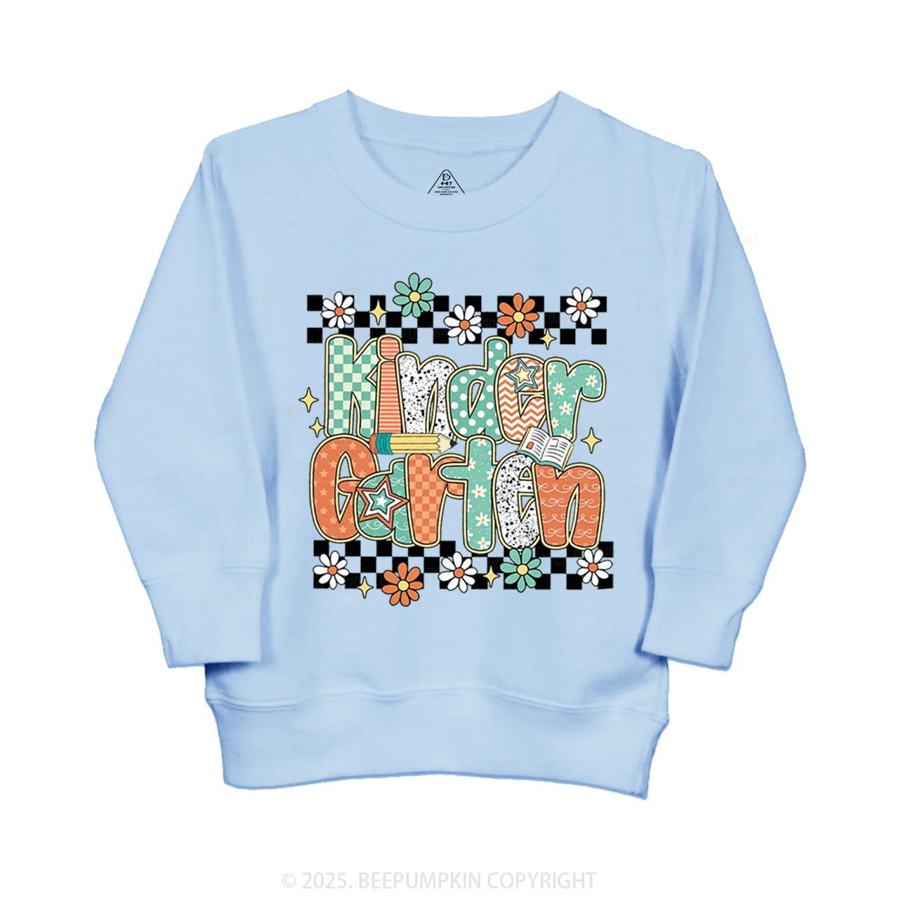 Personalized Grade Blossoms Kid's Sweatshirt