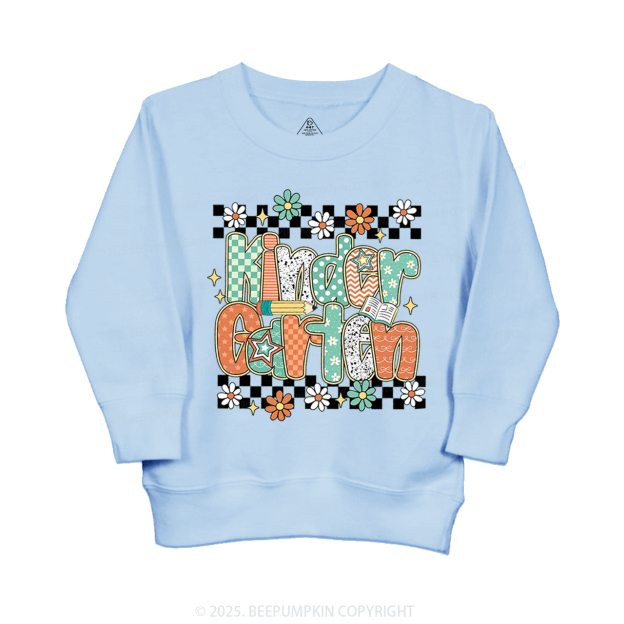 Personalized Grade Blossoms Kid's Sweatshirt