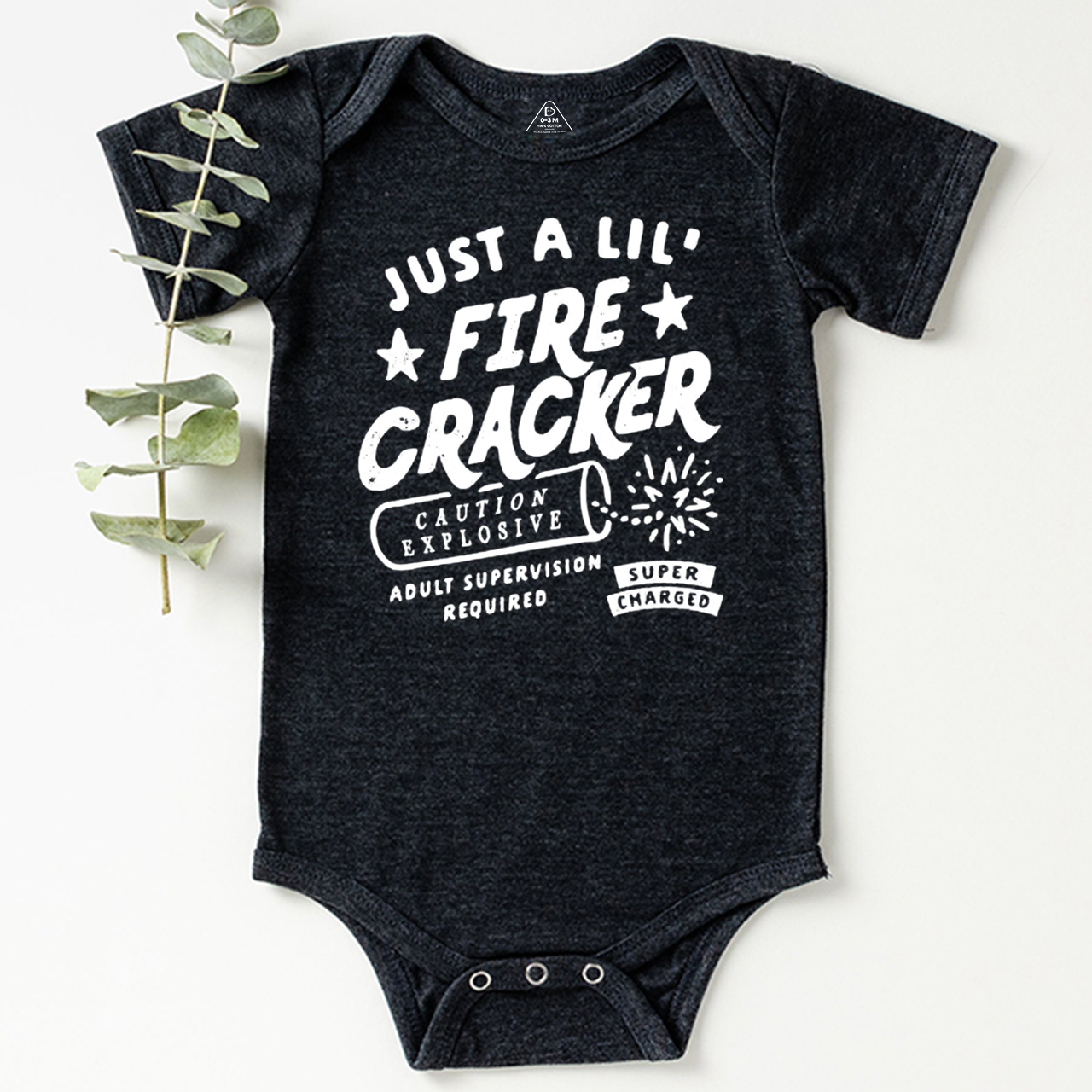 Firecracker Independence Day Bodysuit Beepumpkin