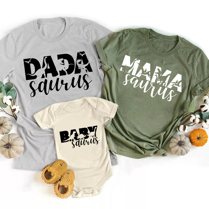 Mama Saurus Mom&Me Shirt