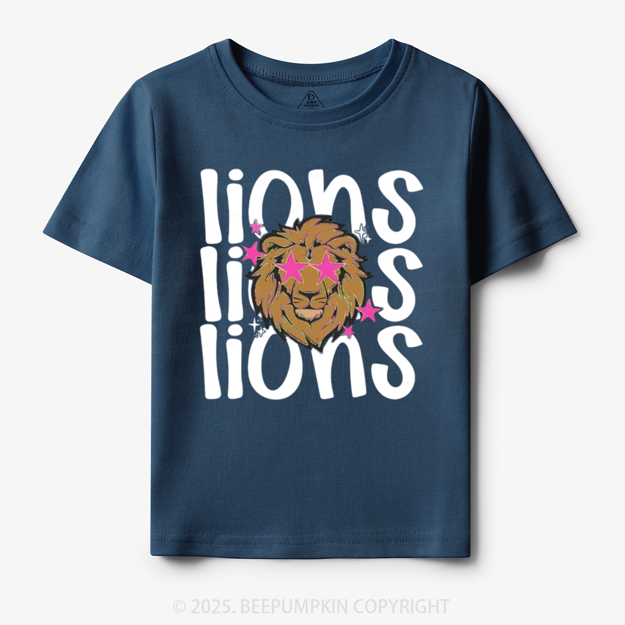 School Mascot Lions Toddler&Kid's Tees Beepumpkin