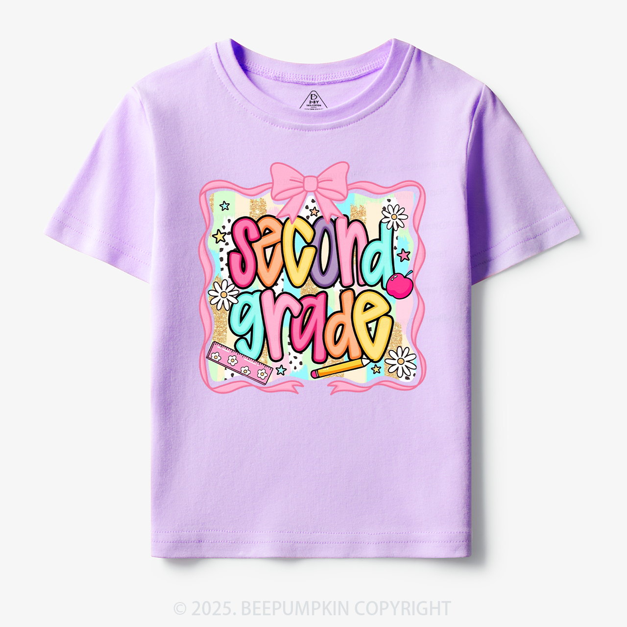 Personalized Color Grade Toddler&Kid's Tees Beepumpkin