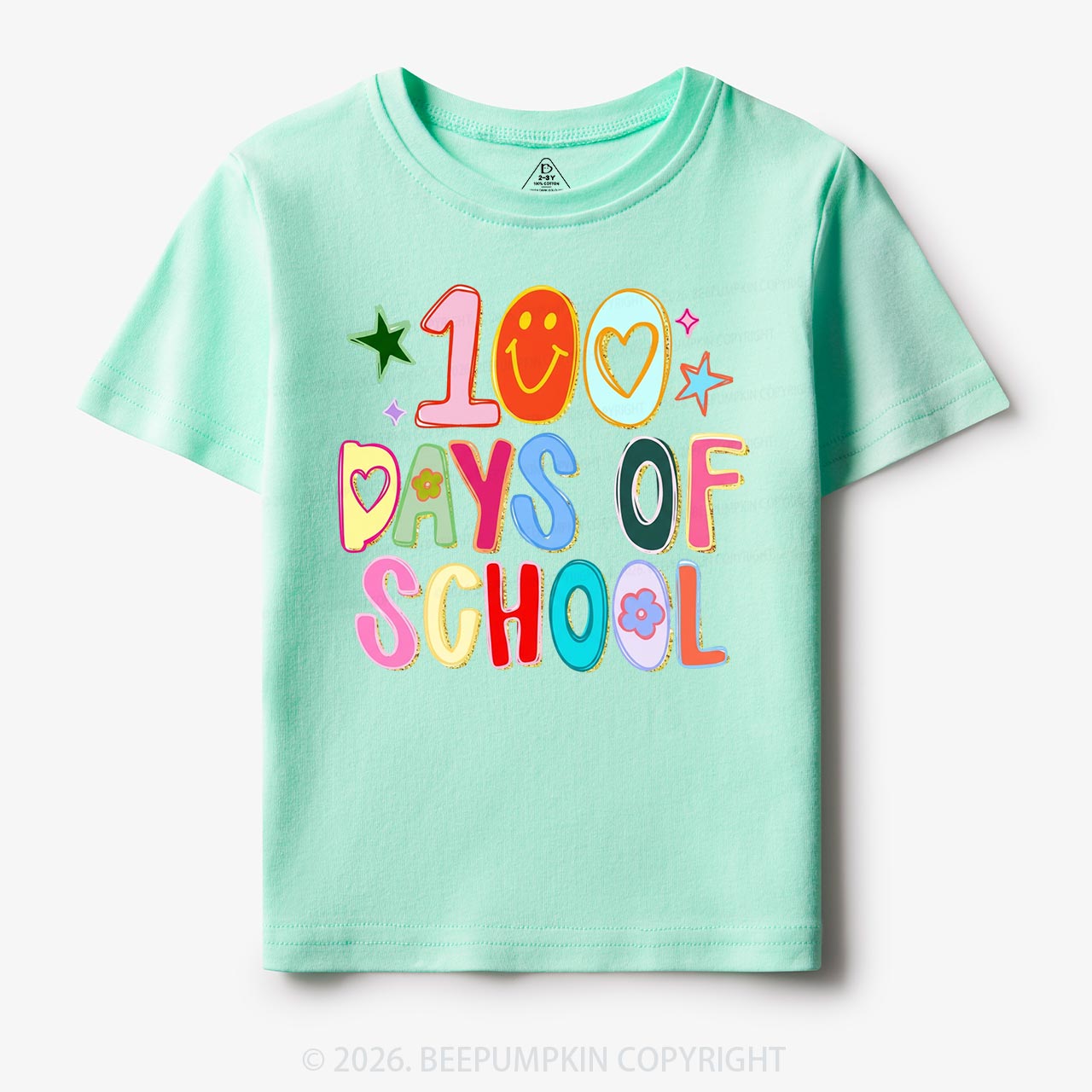 Color Pop 100 Days Brighter Toddler&Kid's Tees