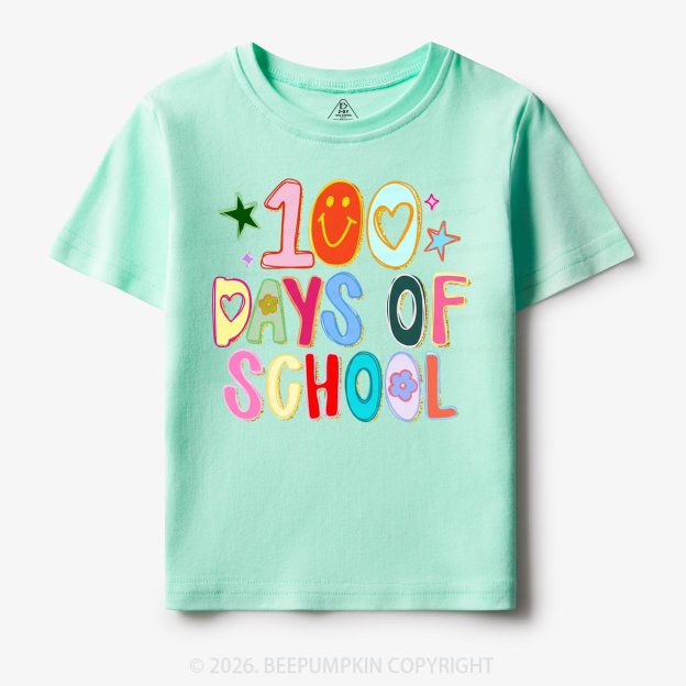 Color Pop 100 Days Brighter Toddler&Kid's Tees
