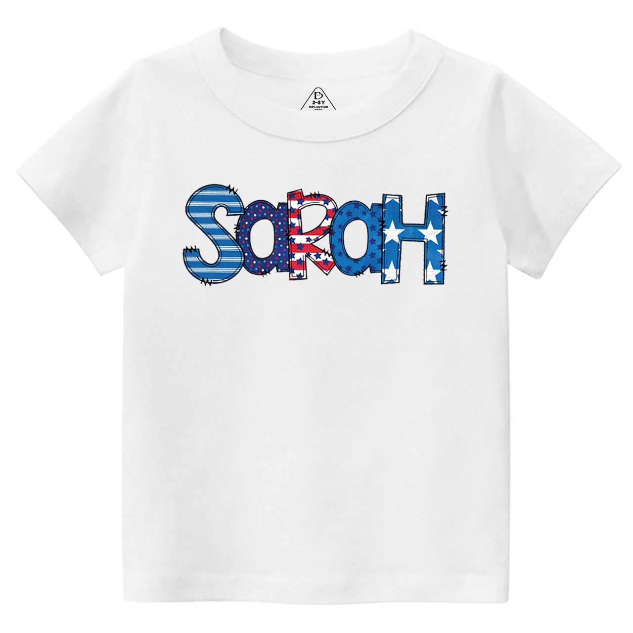 Personalized Name Fourth Of July Toddler&Kid's Tees Beepumpkin 