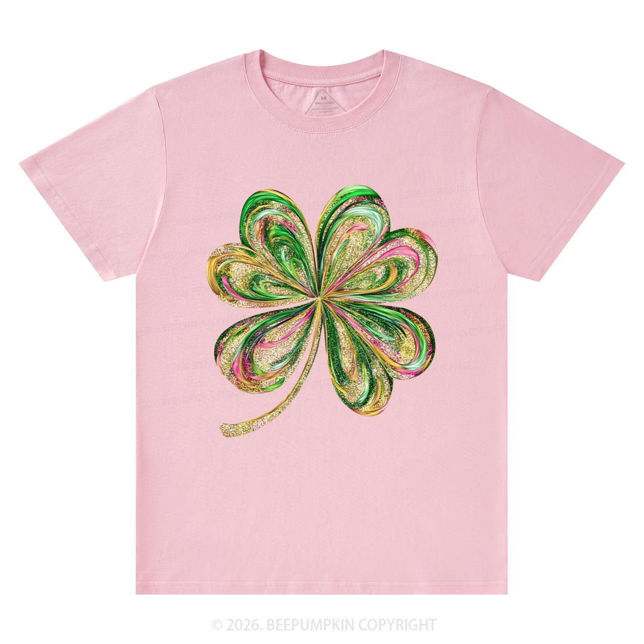 Retro Lucky Shamrock St Patrick's Day T-Shirts Beepumpkin